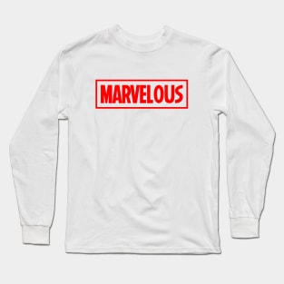 Marvelous Redux Long Sleeve T-Shirt